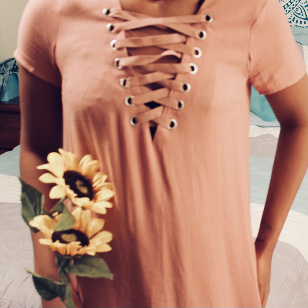 A Pale Pink Dress